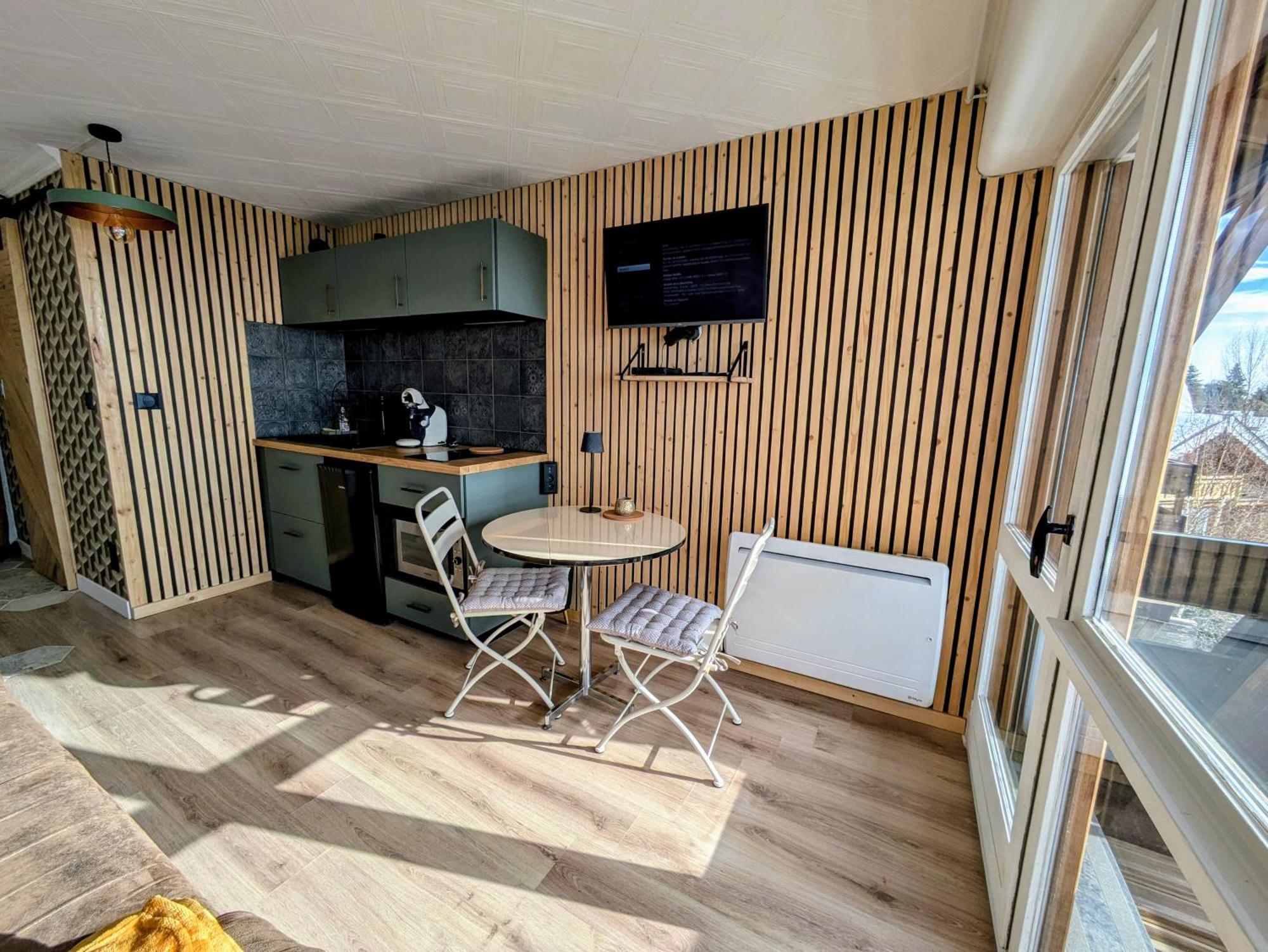 Le Ptit Cocon Apartment Font-Romeu-Odeillo-Via Luaran gambar