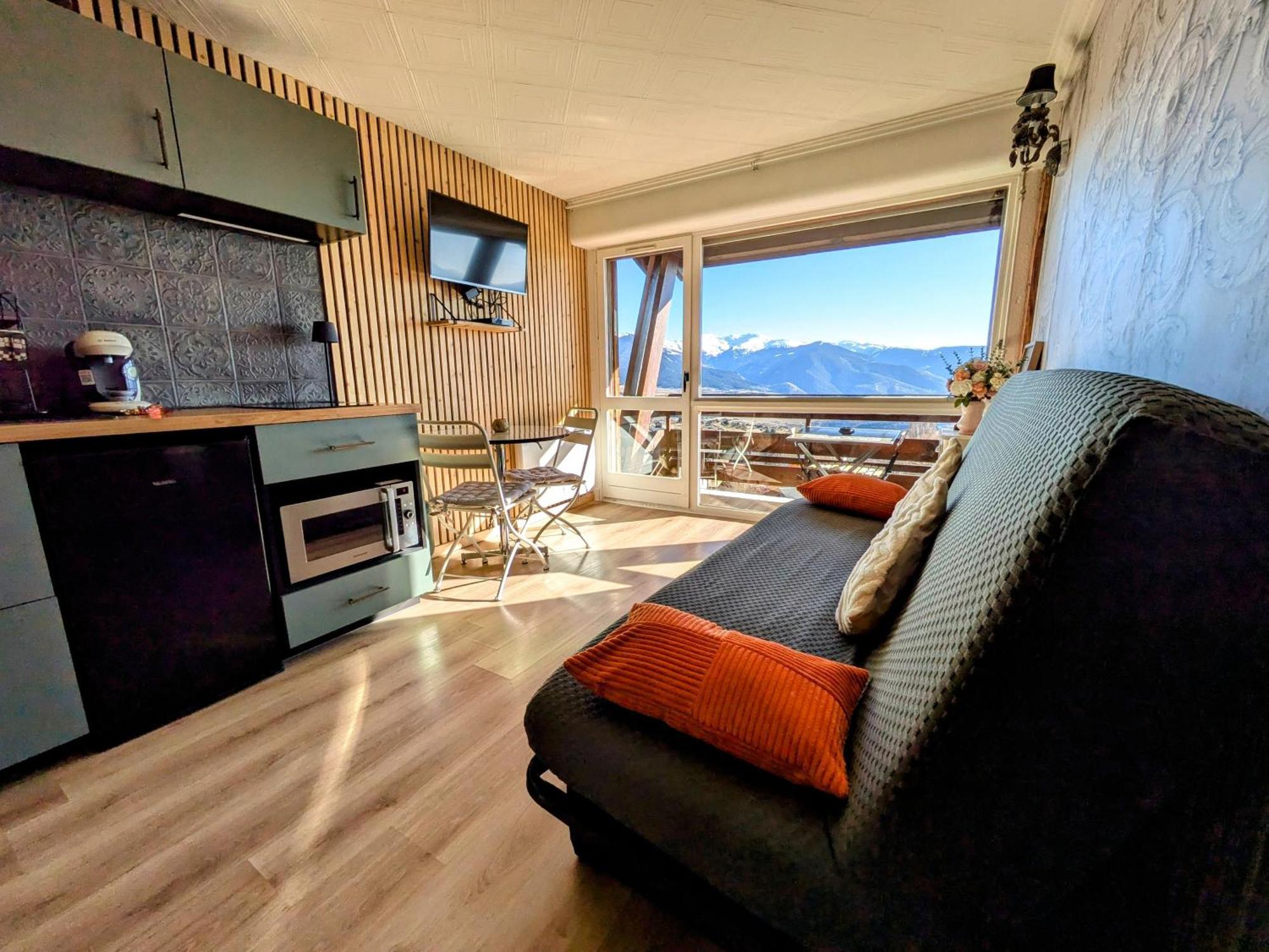 Le Ptit Cocon Apartment Font-Romeu-Odeillo-Via Luaran gambar